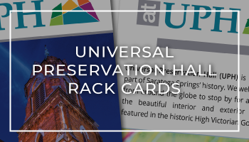 Universal Preservation Hall Rack Card